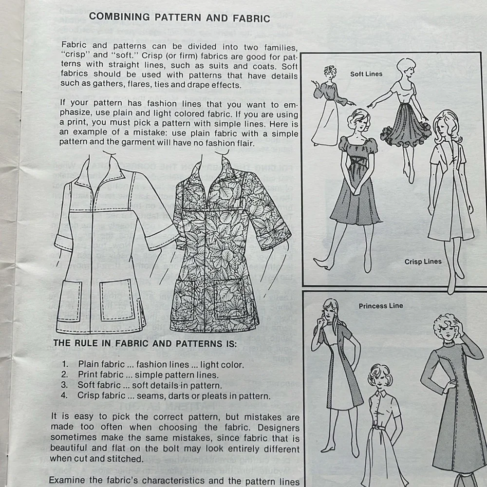 Sewing without Pins for Everyone by Ruth Oblander by Sew Fit Co. copyright 1977